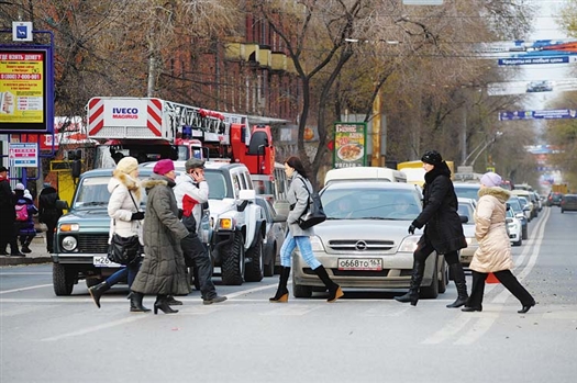 За девять месяцев этого года на пешеходных переходах Самарской области произошло 270 ДТП