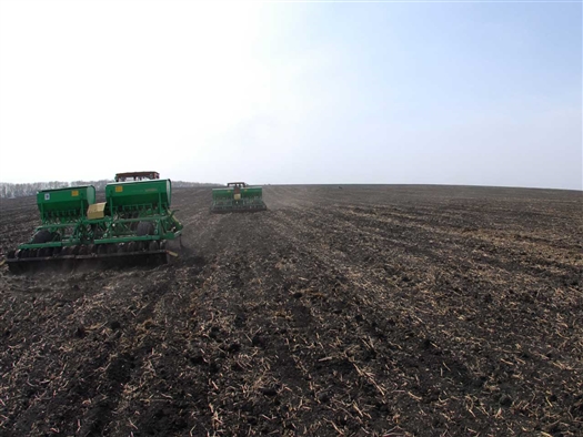 ООО "Самара-Баболна" занимается в Красноармейском районе растениеводством на площади 14,3 тыс. га