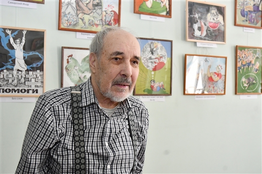 В Доме журналиста откроется выставка карикатур Юрия Воскобойникова "Футбол без границ"
