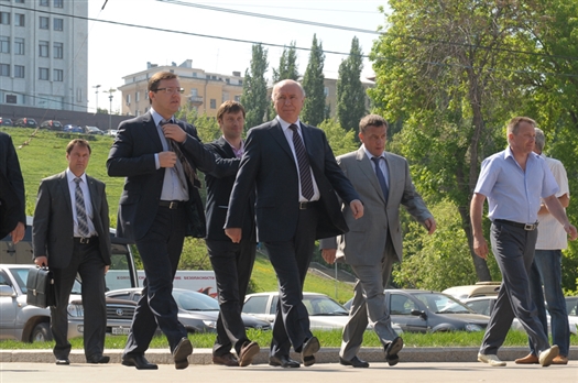 В пятницу временно исполняющий обязанности губернатора Самарской области Николай Меркушкин совершил ознакомительную поездку по областному центру