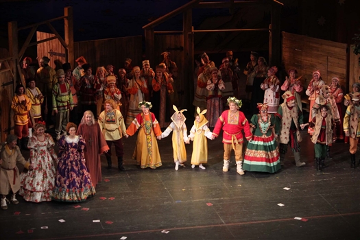 В марте, 23 числа, в Самарском театре оперы и балета пройдет премьера детской комической оперы Бориса Кравченко "Ай да Балда!"