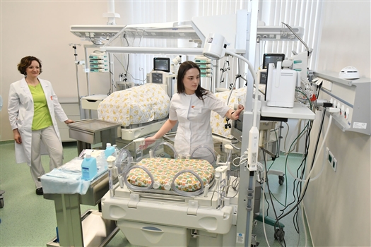 В новом самарском госпитале "Мать и дитя" уже родилось трое детей