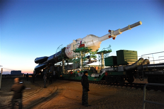 На Байконур доставили три самарских ракеты "Союз"