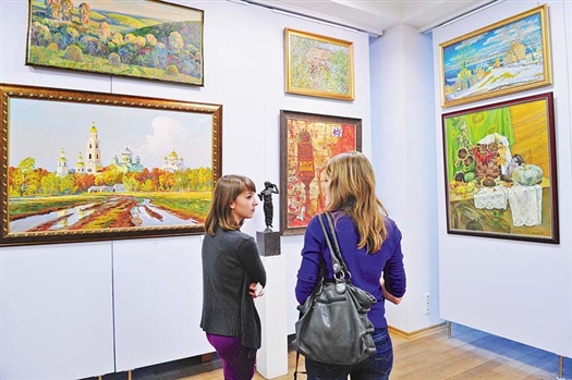 самарской галерее «Новое пространство» открылась областная художественная выставка «Осень золотая» – «Палитра Самарской Луки».