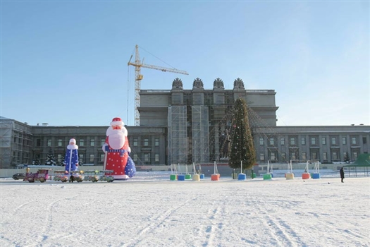 Традиционно самый большой каток в городе будет на площади Куйбышева
