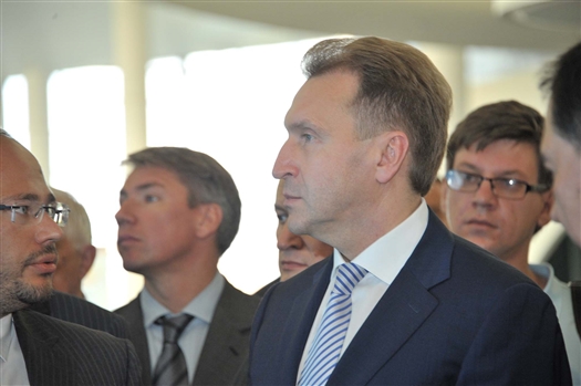Первый заместитель председателя правительства РФ Игорь Шувалов прибыл с рабочей поездкой в Самарскую область