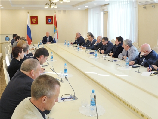 заседание рабочей группы по объединению вузов под руководством губернатора Самарской области Николая Меркушкина