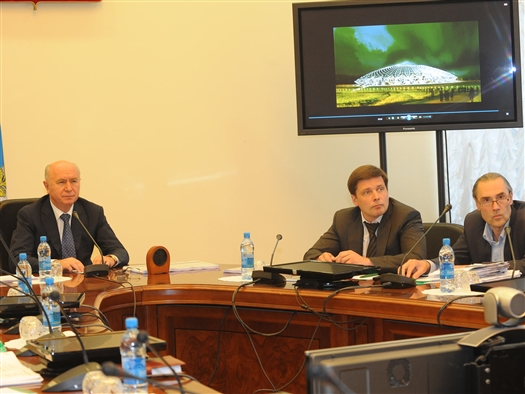 Николай Меркушкин провел совещание по вопросам проектирования стадиона для проведения Чемпионата мира по футболу, один из этапов которого пройдет в Самаре в 2018 году