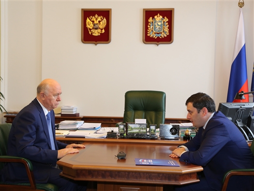 Николай Меркушкин обсудил с Александром Хинштейном ситуацию с обманутыми вкладчиками банка "Волга-Кредит"