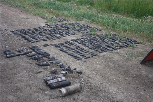 Чапаевский полигон расчистят от неразорвавшихся снарядов не ранее 2015 года