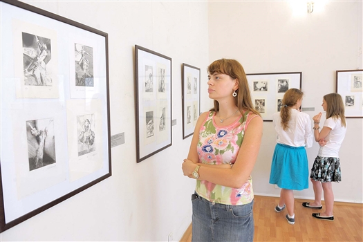 Самарском художественном музее зрители увидели иллюстрации к шедеврам русской и мировой литературы