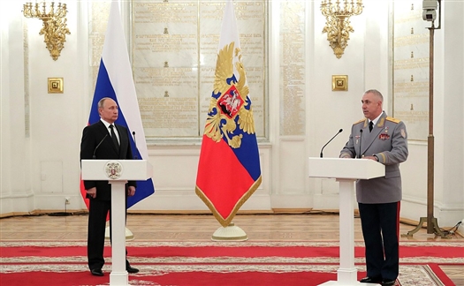 Генерал Мурадов доложил Владимиру Путину об успехах самарской общевойсковой армии