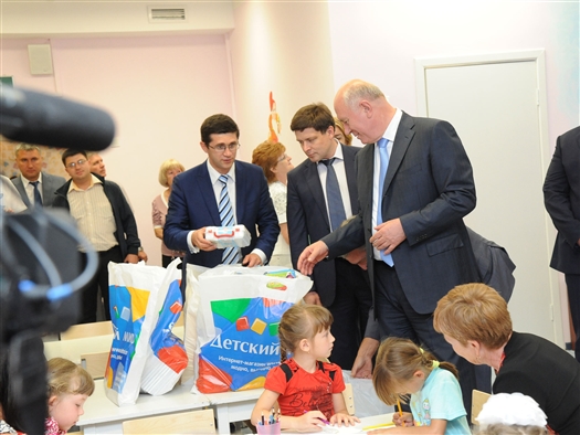 Николай Меркушкин посетил отремонтированный детский сад в Похвистнево