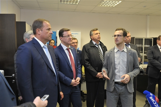 Игорь Комаров и Дмитрий Азаров ознакомились с планами по развитию "Жигулевской долины"