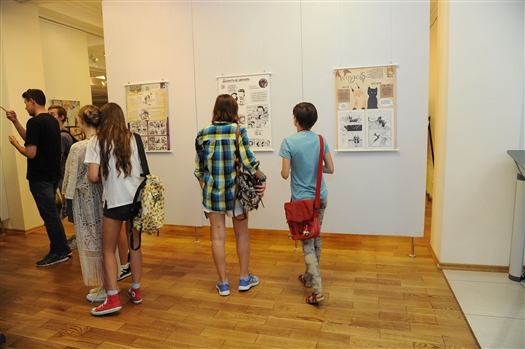 В Самаре проходит выставка авторского комикса