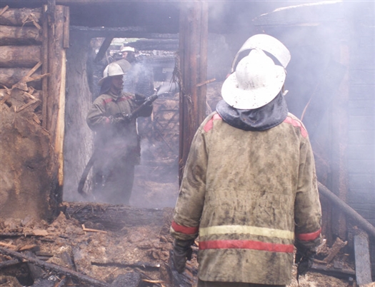Во вторник, 11 декабря, в Кировском районе Самары горела строящаяся частная баня