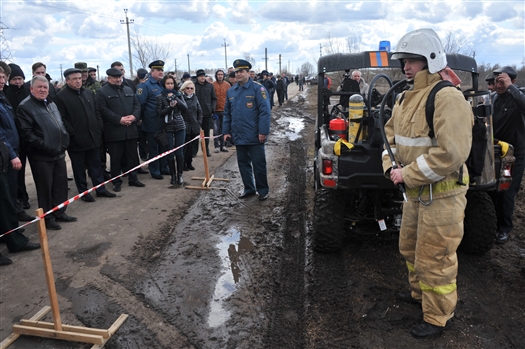 В Самарской области прошли учения по тушению лесных пожаров