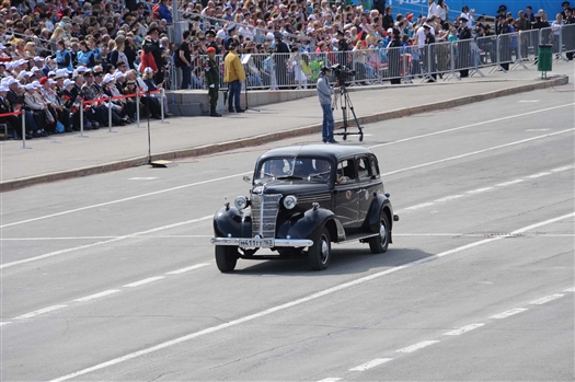 В параде Победы в Самаре участвовала личная машина маршала Жукова