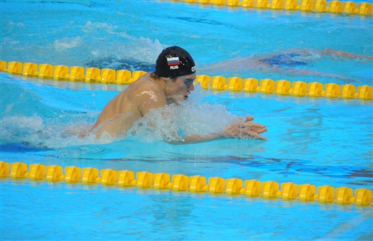 Семен Макович показал второе время в заплыве на 400 м комплексным плаванием