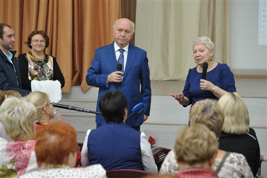 Ольга Васильева рассмотрела вопросы качества школьного образования с самарскими учителями