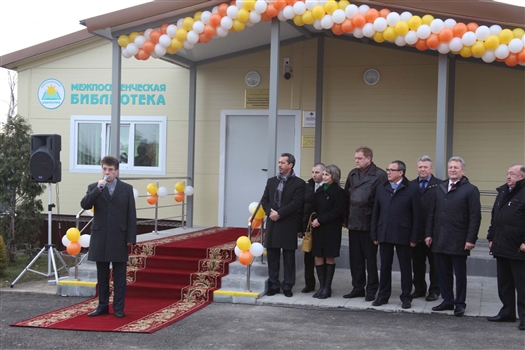 В Волжском районе открыта новая межпоселенческая библиотека