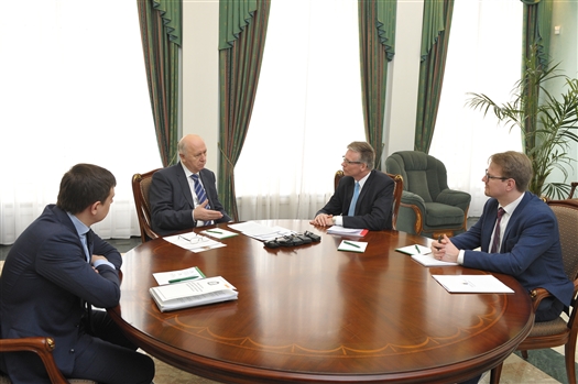 Губернатор Николай Меркушкин провел встречу с послом Швеции