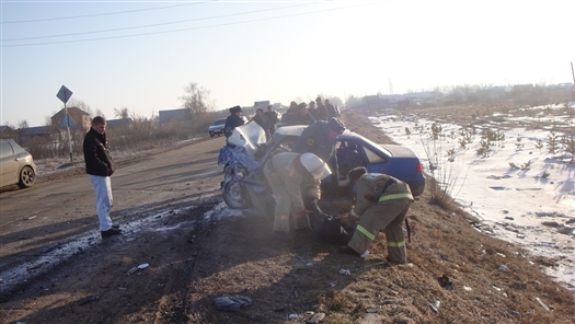 Автомобиль Daewoo Nexia 
под управлением 37-летнего жителя Тольятти столкнулся 
с ВАЗ-2114 из Ульяновской области