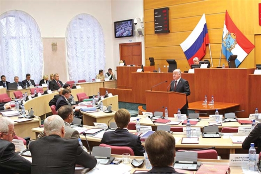 Виктор Сазонов подчеркнул: Самарская губернская дума четвертого созыва стала самым активно работающим региональным законодательным собранием в стране
