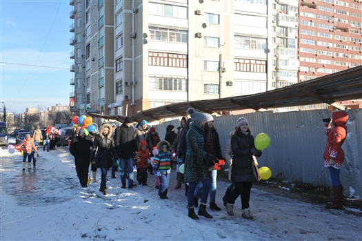 Жители провели акцию протеста против строительства дома по ул. Солнечной, 51а 