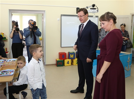 Новый детский сад на 350 мест открылся в Волжском районе