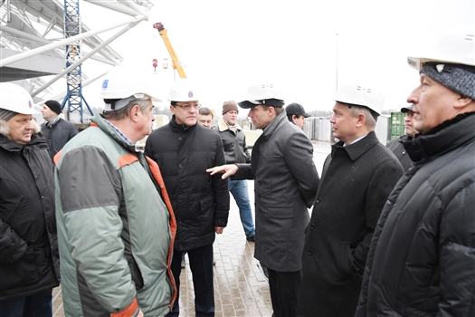 В Самаре комиссия Совета Федерации проверила готовность объектов к ЧМ-2018