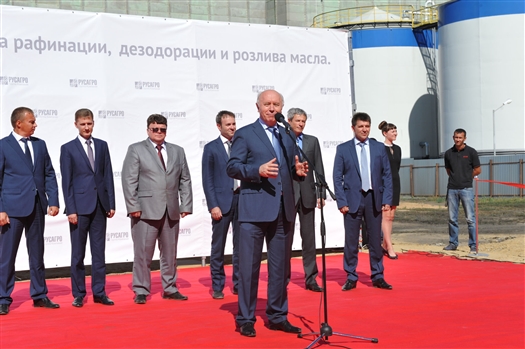Губернатор: "Продукция завода в Безенчуке будет востребована не только в регионе, но и в стране в целом”