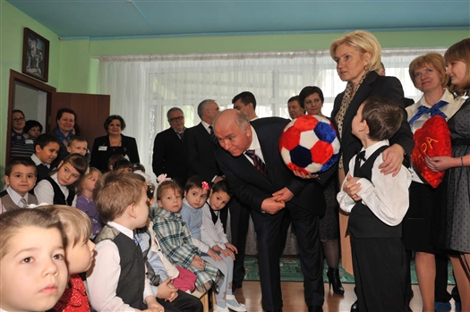 Вице-премьер посетила МБУ детский сад №30 "Классика" и социально-реабилитационный центр для несовершеннолетних "Подросток"