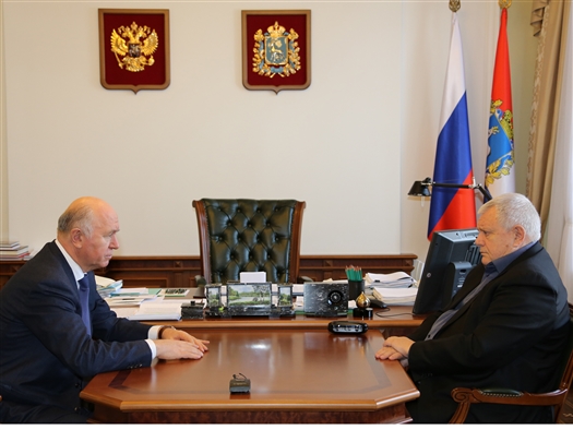 Николай Меркушкин обсудил с Константином Титовым реализацию программы "Безопасный город"