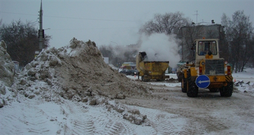 В Самаре от снега расчищены главные дороги
