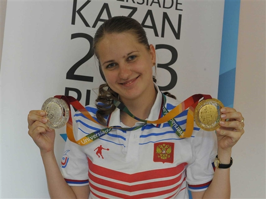Самарчанка Анна Мастянина 16 июля стала серебряным призером личного турнира в стрельбе из малокалиберного пистолета на дистанции 25 м на Универсиаде-2013 в Казани