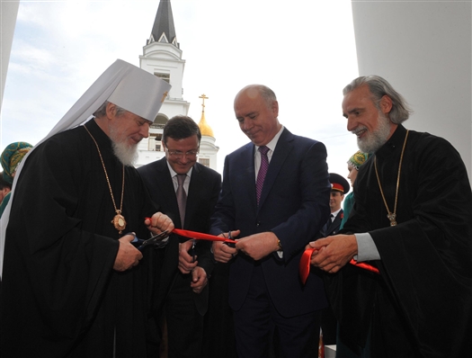 Губернатор открыл детский православный центр "Кириллица"