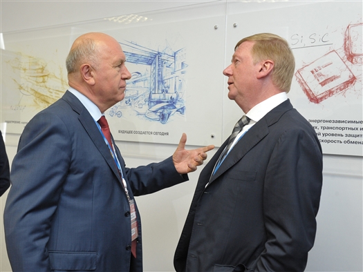 Николай Меркушкин обсудил с Анатолием Чубайсом вопросы по созданию в регионе наноцентра