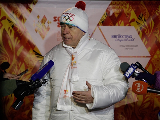Николай Меркушкин: "Олимпийская эстафета вдохновляет людей"