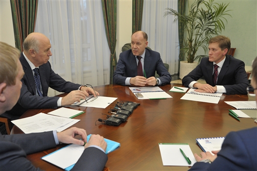 Николай Меркушкин обсудил с вице-президентом ПАО "Лукойл" итоги работы компании в регионе за 2016 год