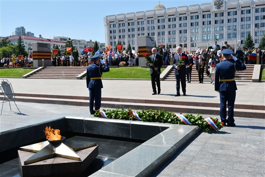 В Самаре минутой молчания почтили память погибших в Великой Отечественной войне