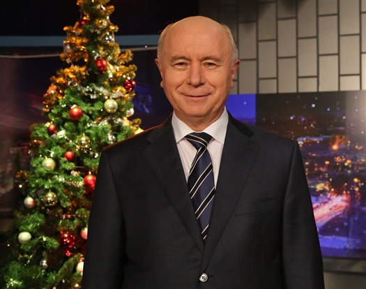 Николай Меркушкин поздравил жителей Самарской области с Новым годом