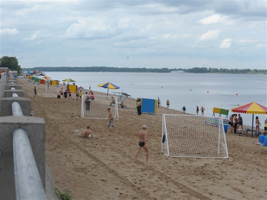 В Самаре началась подготовка к пляжному сезону, открытие которого намечено на третью декаду июня