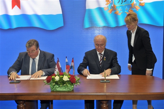 Между правительствами Самарской области и Республики Мордовия подписано соглашение о сотрудничестве