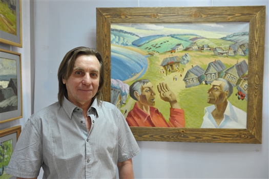 В Самаре открылась выставка художника Сергея Беляева "Пишу то, что дорого"