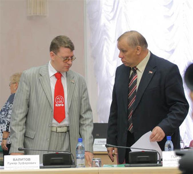 Алексей Лескин (слева) и Анатолий Гонтарь