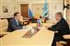 Алексей Русских встретился с губернатором Самарской области Дмитрием Азаровым
