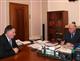 Николай Меркушкин провел встречу с региональным министром здравоохранения Геннадием Гридасовым 