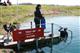 На Голубом озере состоялись первые в губернии соревнования по подводной стрельбе