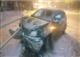 В Самаре водитель Renault въехал в дорожное ограждение